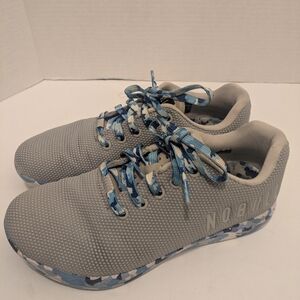 No Bull Grey/ Blue Camo Sz. W9- M/7.5 Trainers